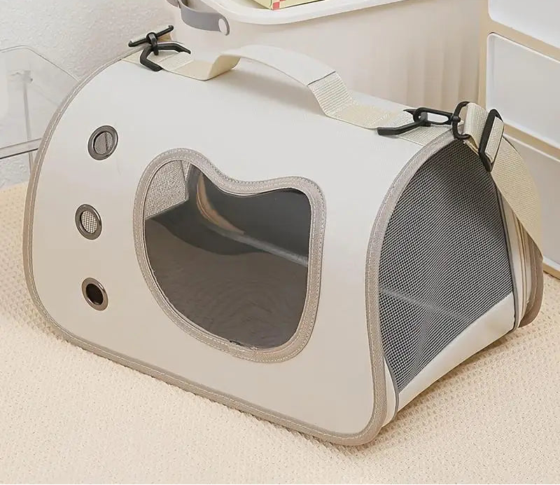 ventilerad transportväska för katt, liten hund och smådjur