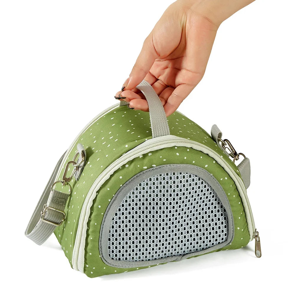 ventilerad transportväska för marsvin och smådjur