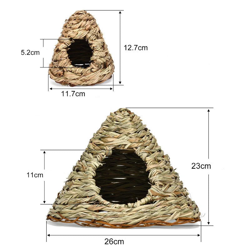 vilobo i halm för hamster och smådjur